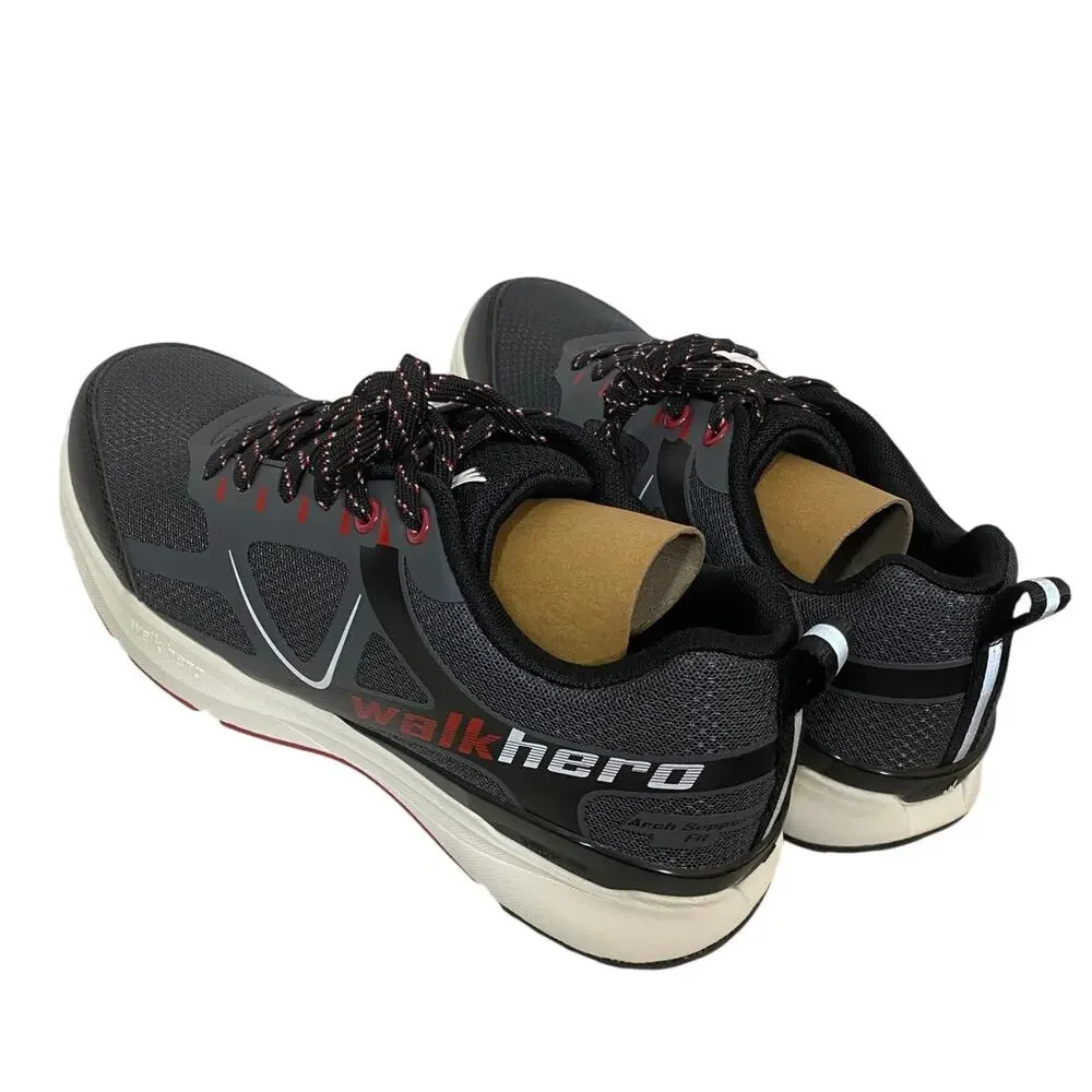 Walk Hero Arch Support Wide Tow Box Shoes Men's Sz 8 NEW